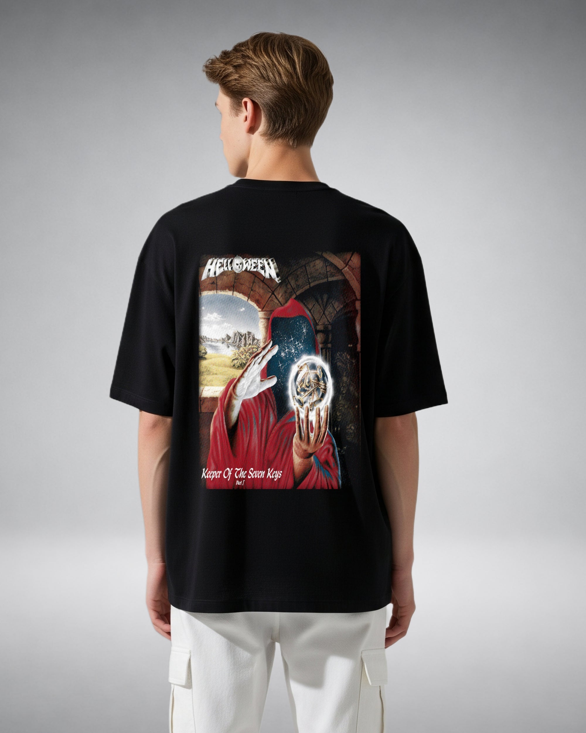 ZSSEL Crimson Oracle Oversized Tee