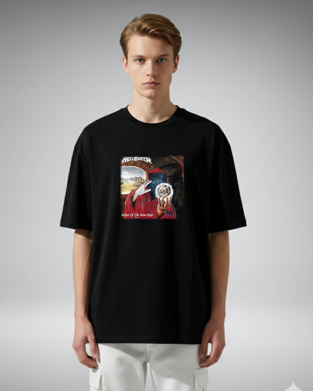 ZSSEL Crimson Oracle Oversized Tee