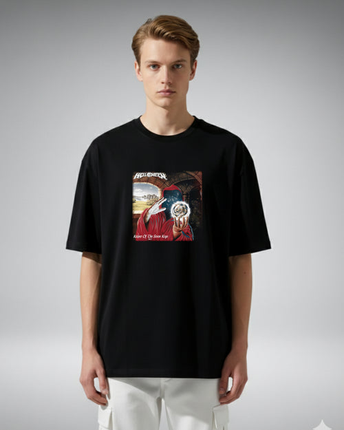 ZSSEL Crimson Oracle Oversized Tee