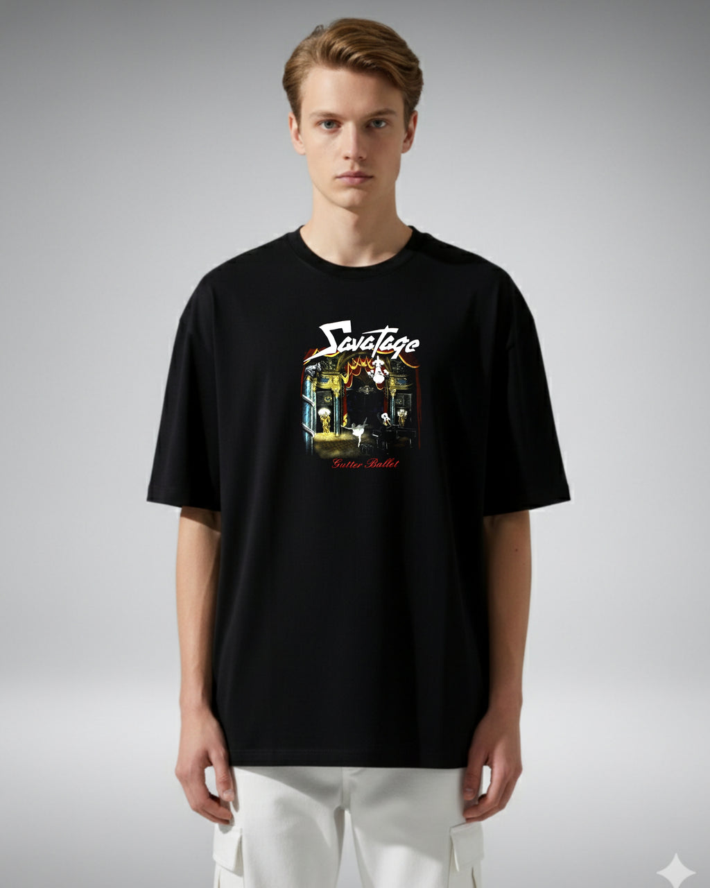 ZSSEL Oversized T-Shirt – Midnight Theatre Edition