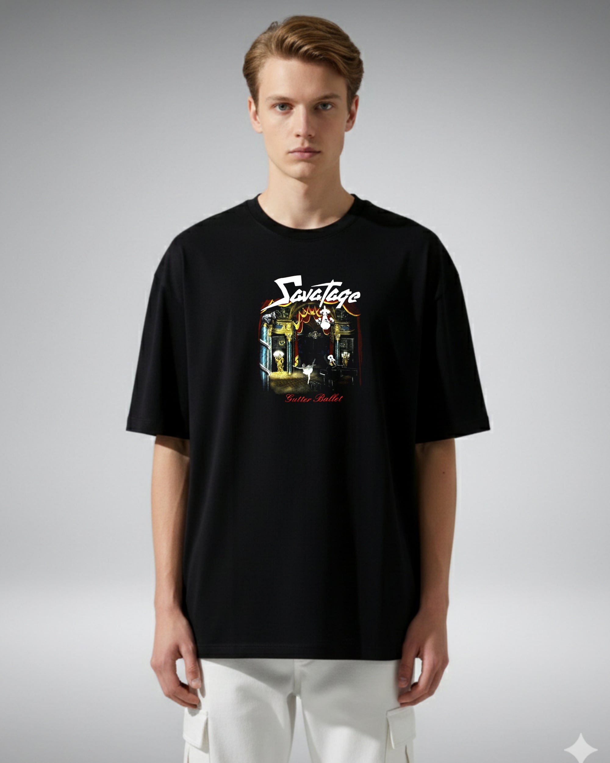 ZSSEL Oversized T-Shirt – Midnight Theatre Edition