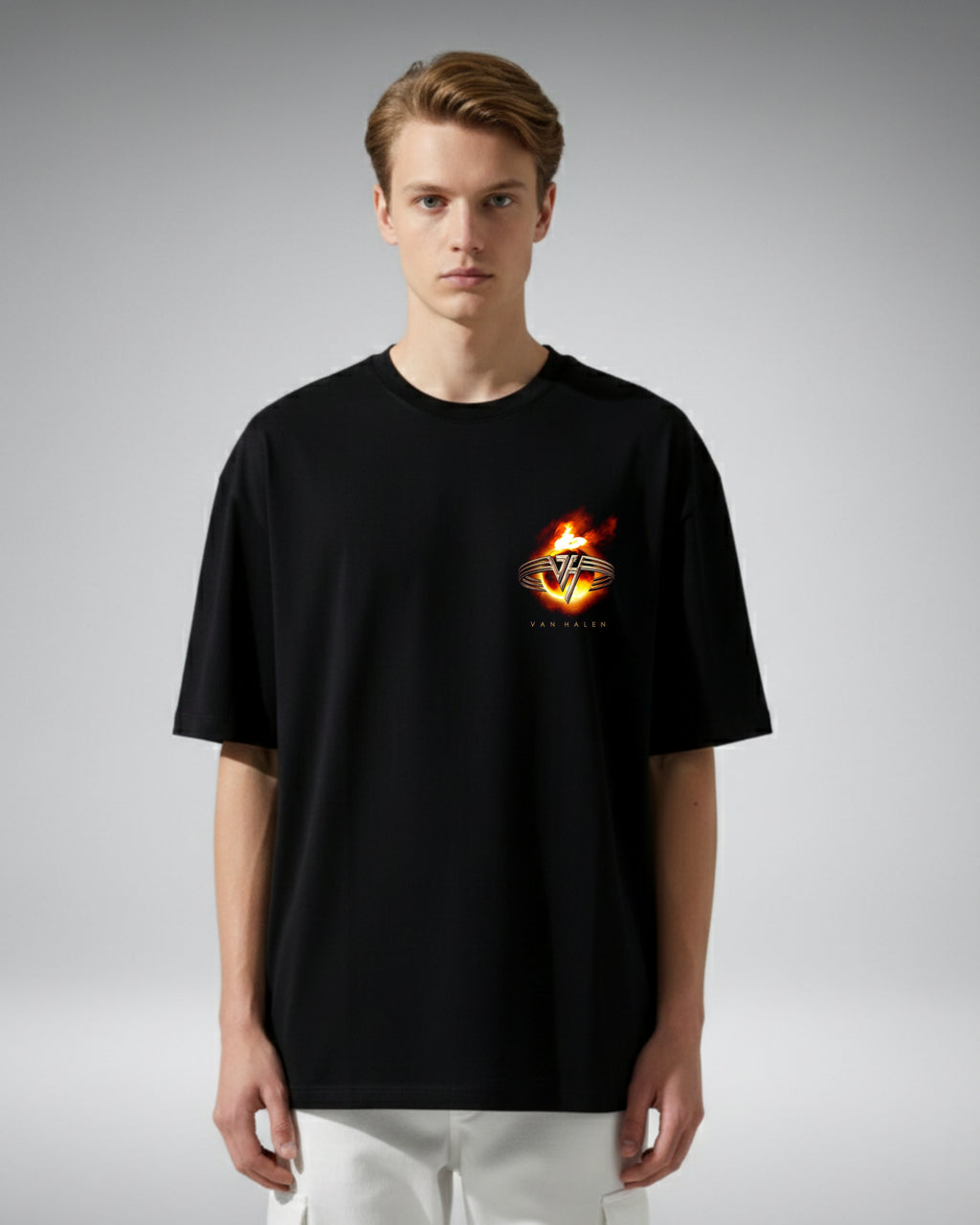 ZSSEL Inferno Emblem Oversized Tee