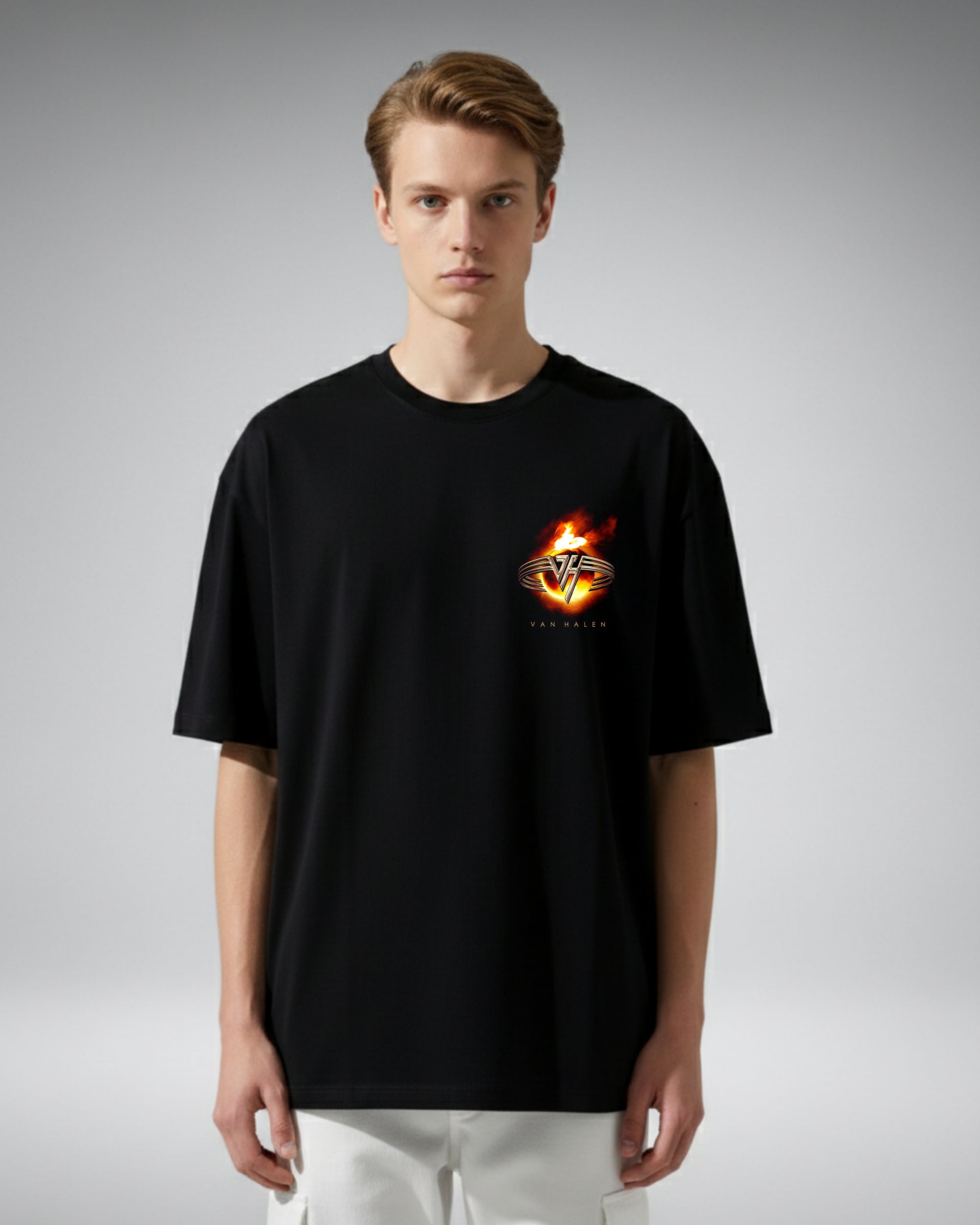 ZSSEL Inferno Emblem Oversized Tee