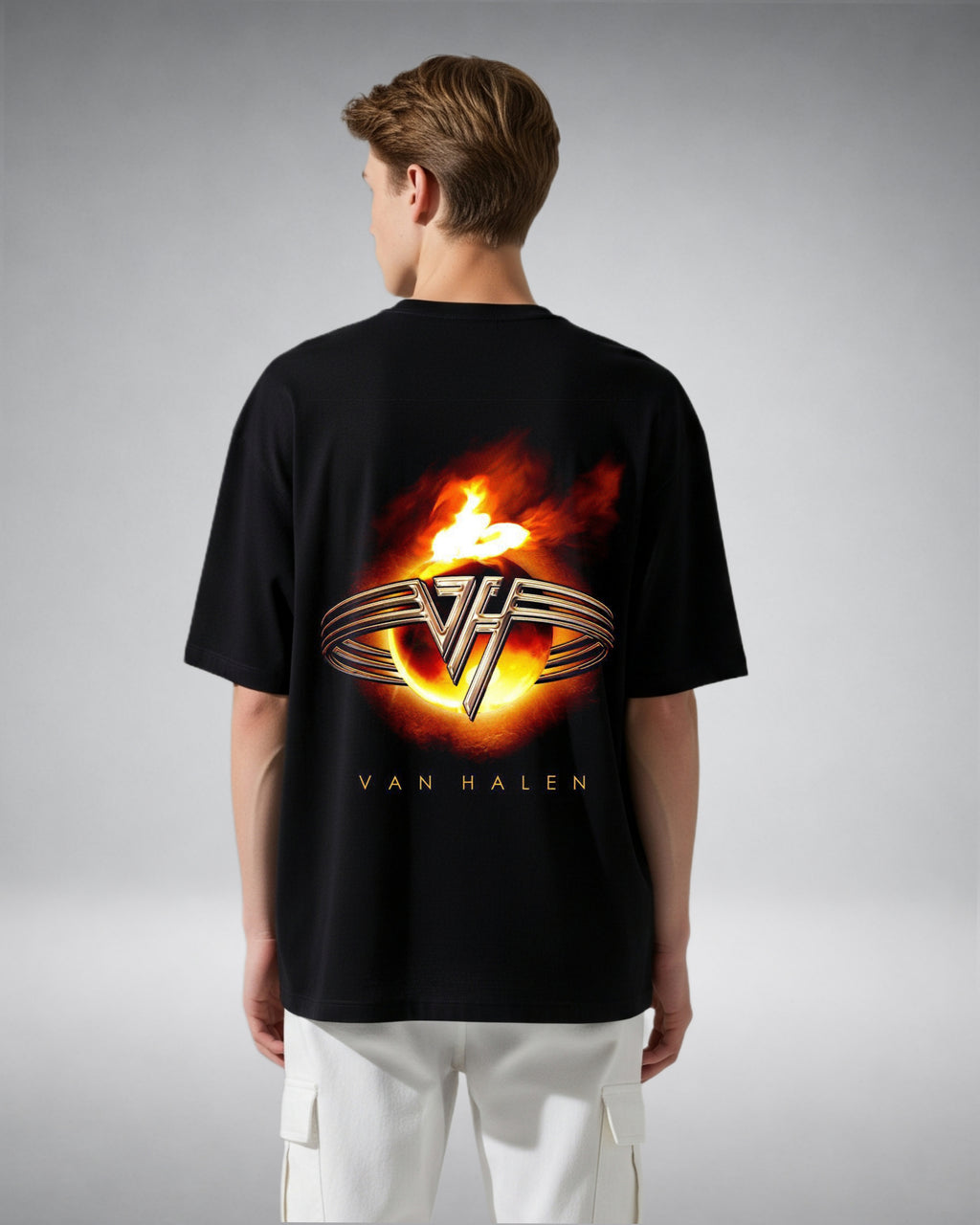 ZSSEL Inferno Emblem Oversized Tee