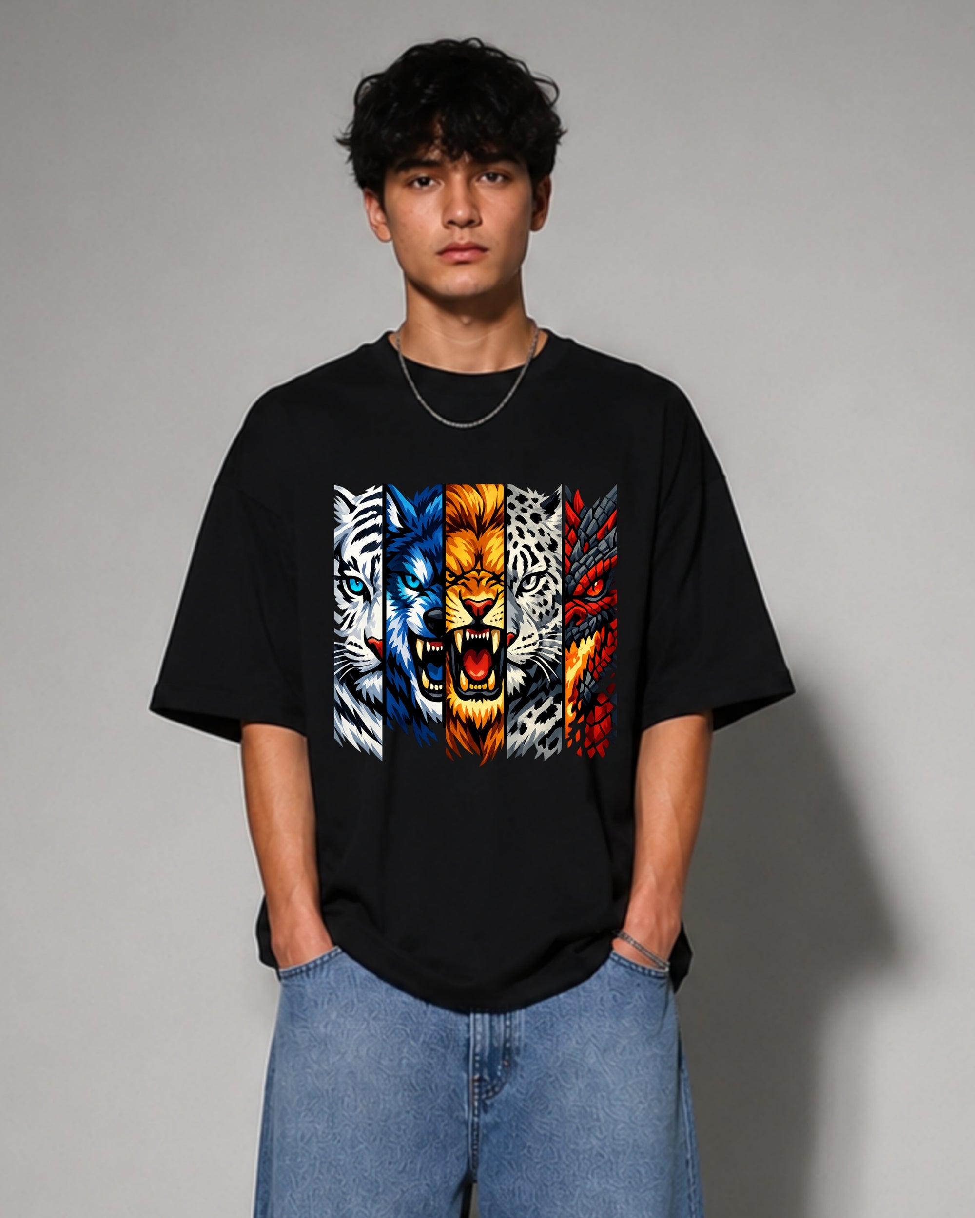 Primal Instinct Oversized T-Shirt