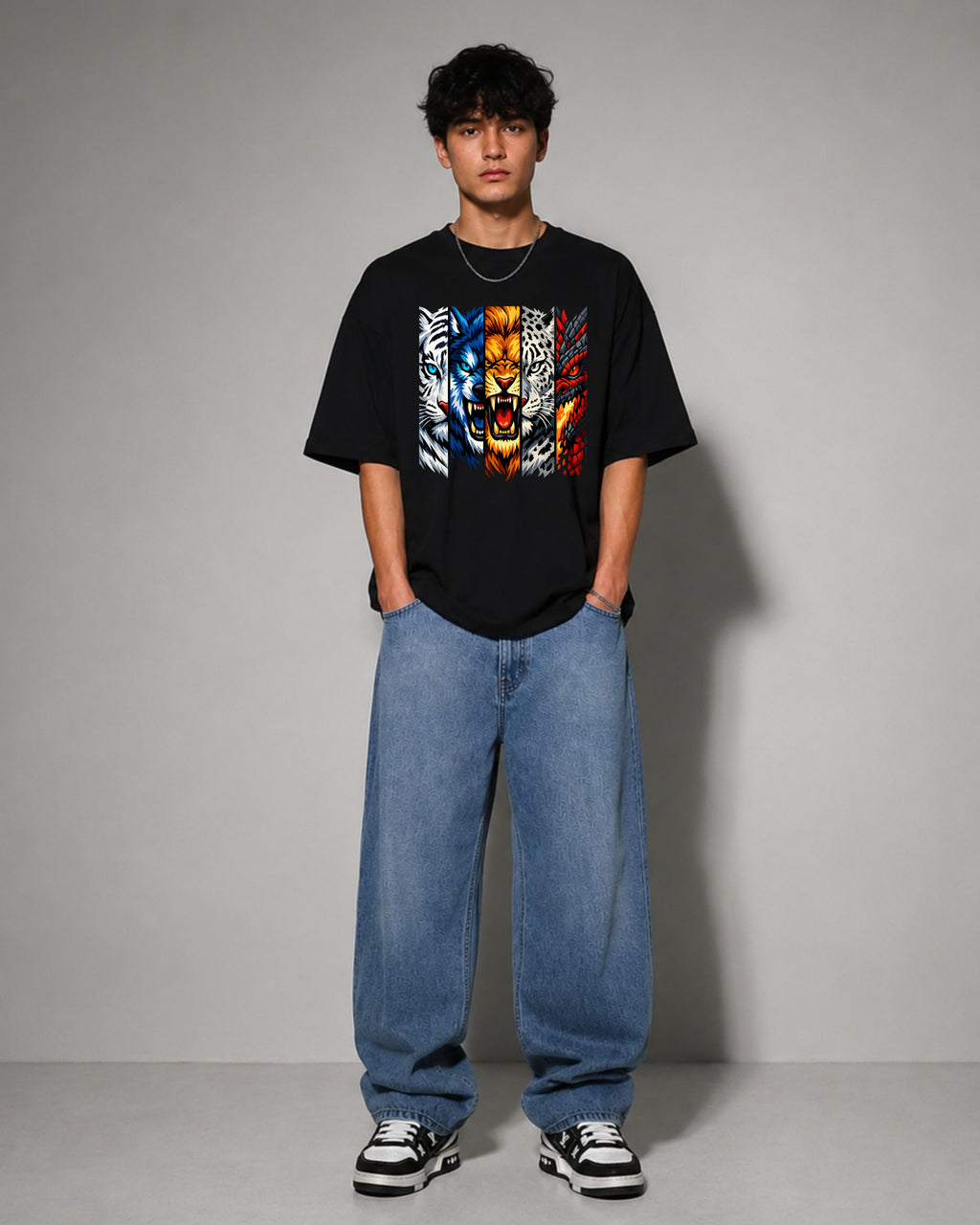 Primal Instinct Oversized T-Shirt