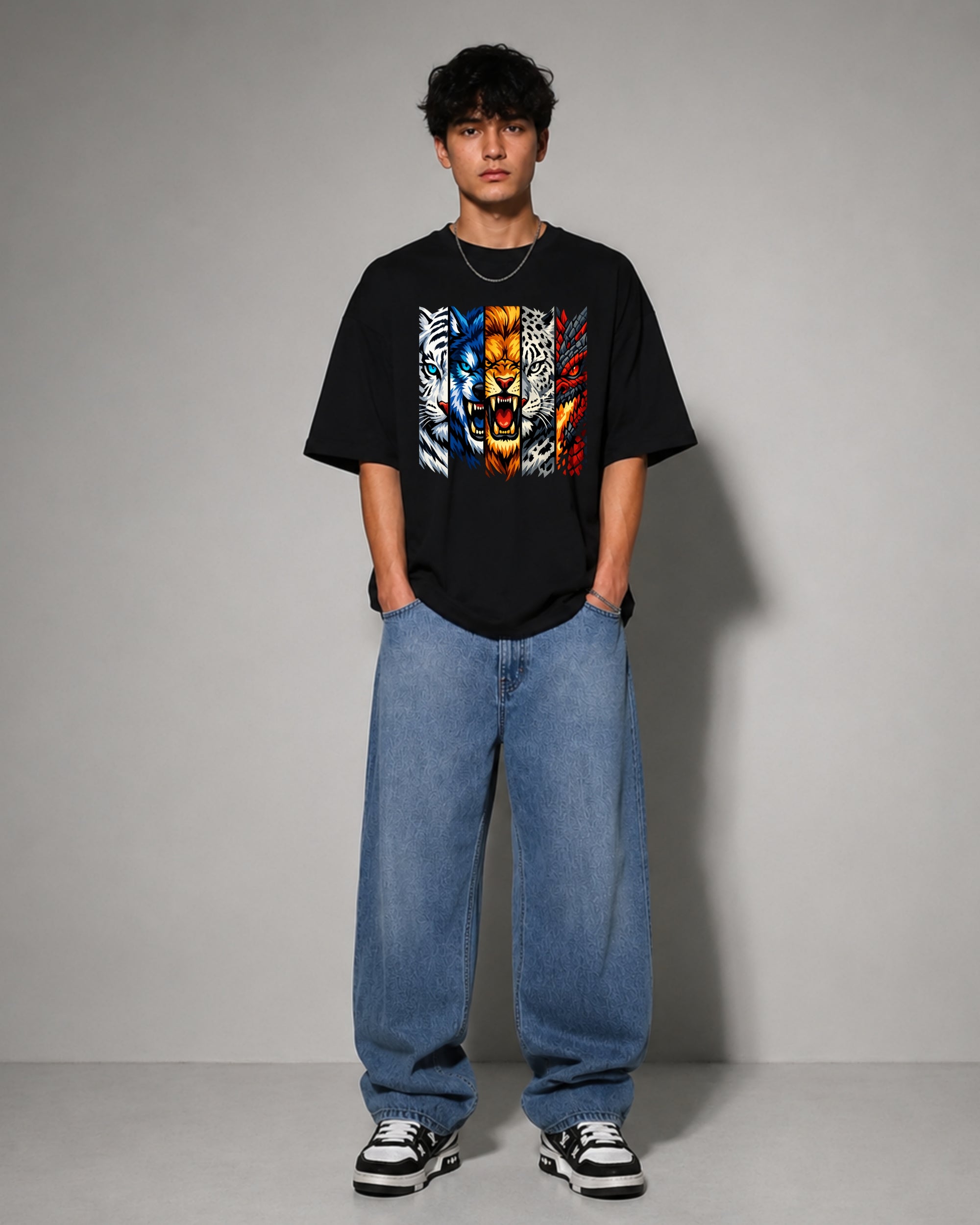 Primal Instinct Oversized T-Shirt