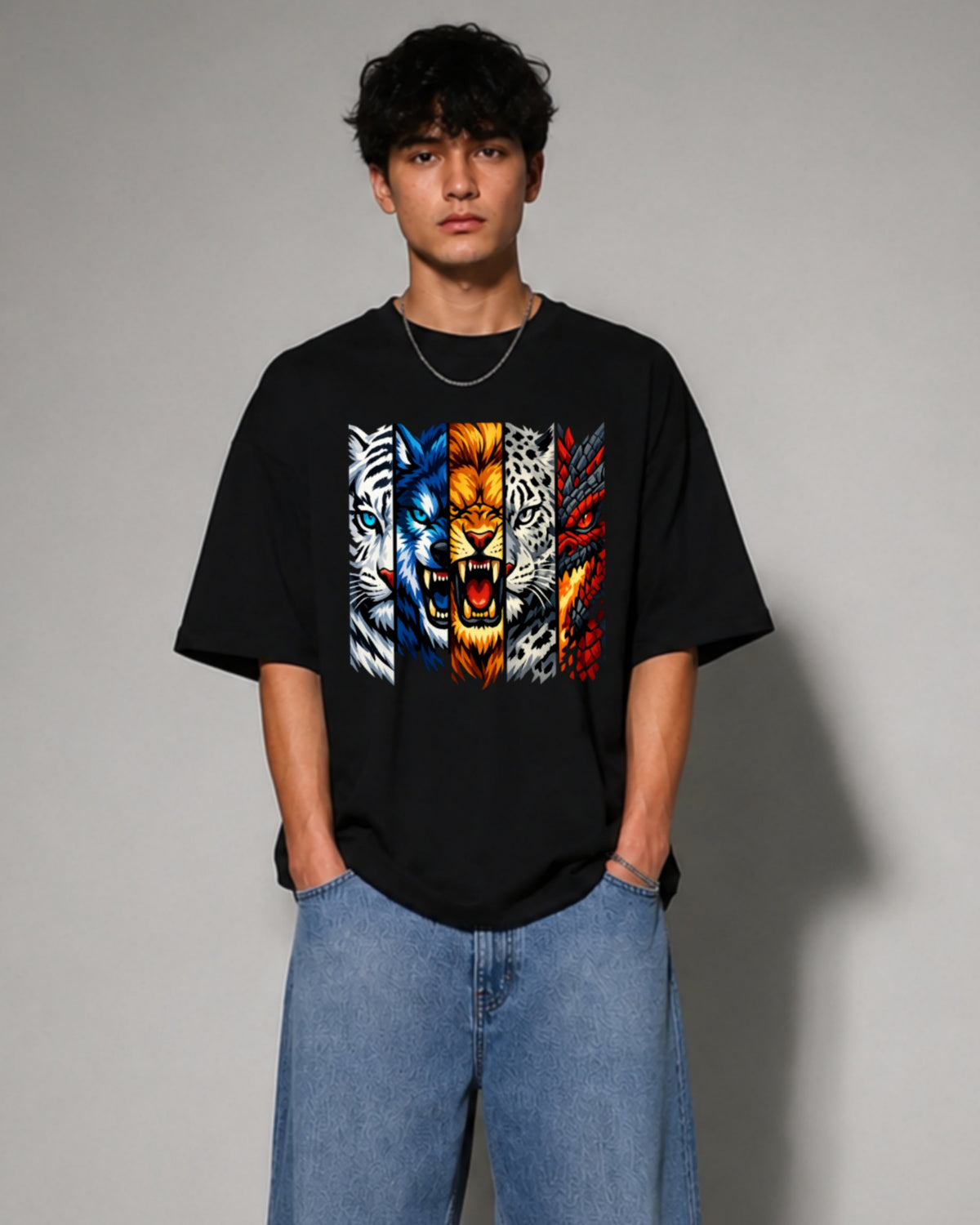 Primal Instinct Oversized T-Shirt