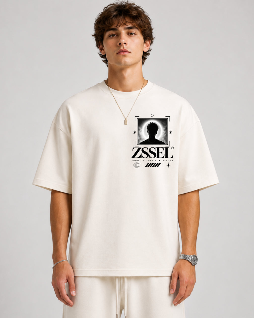 ZSSEL — BECOME.  **Off White | 240 GSM**