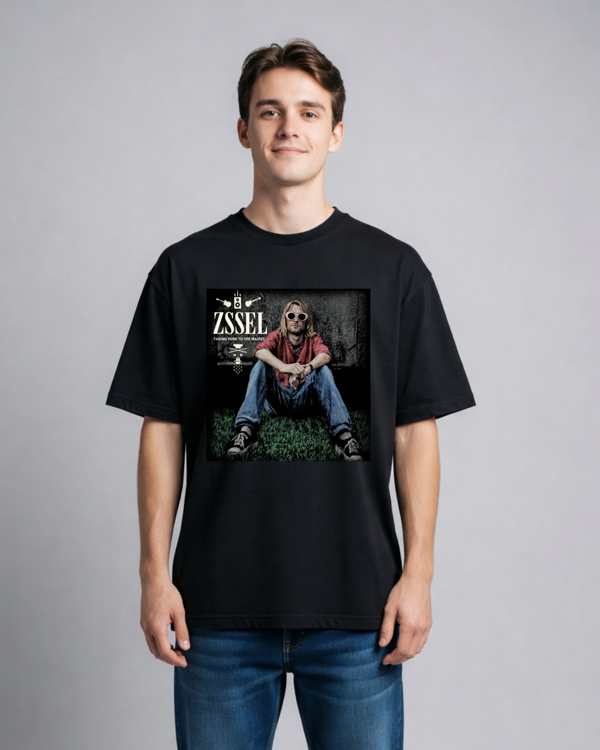 ZSSEL Oversized T-Shirt – Underground Icon Edition