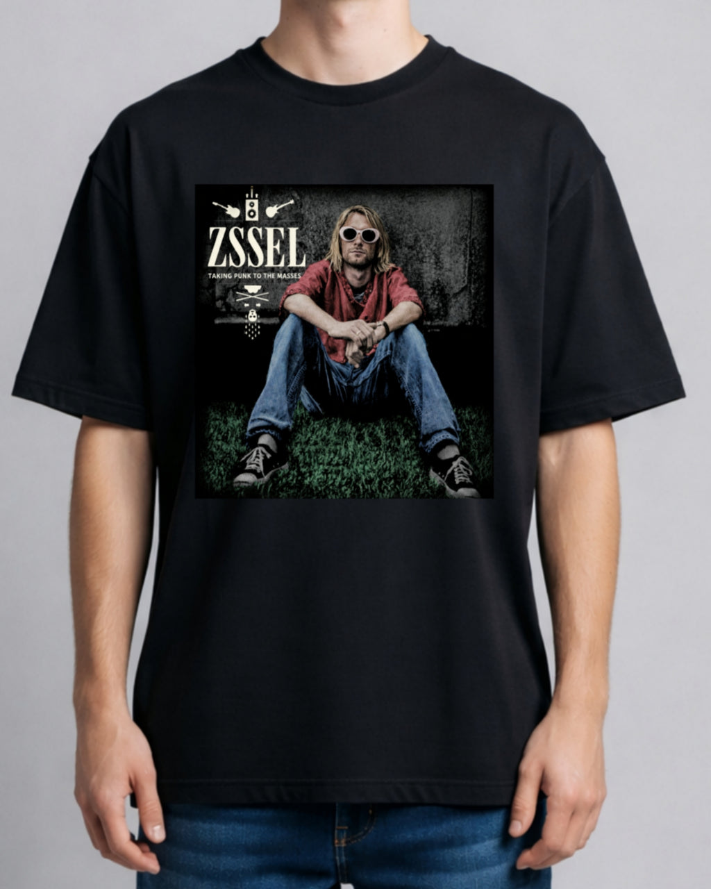 ZSSEL Oversized T-Shirt – Underground Icon Edition