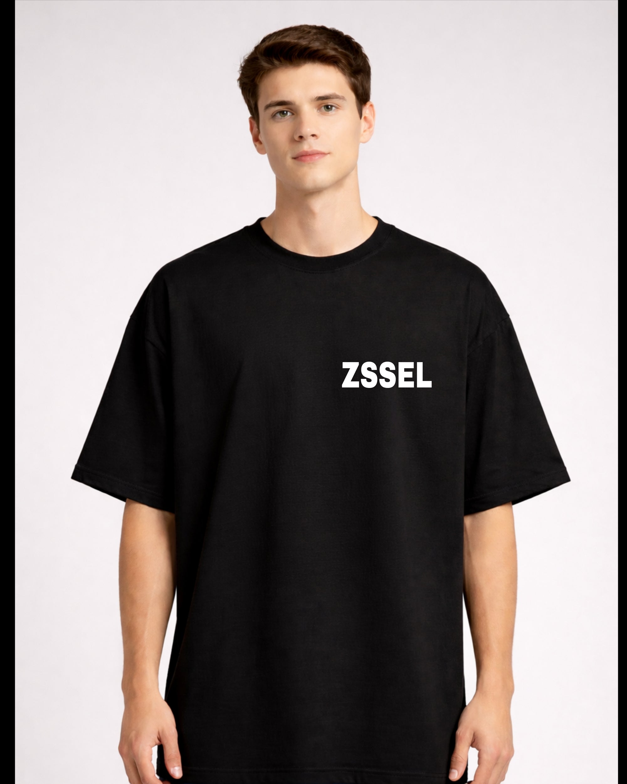 ZSSEL Psychonaut Oversized Tee – 240 GSM Heavyweight Cotton