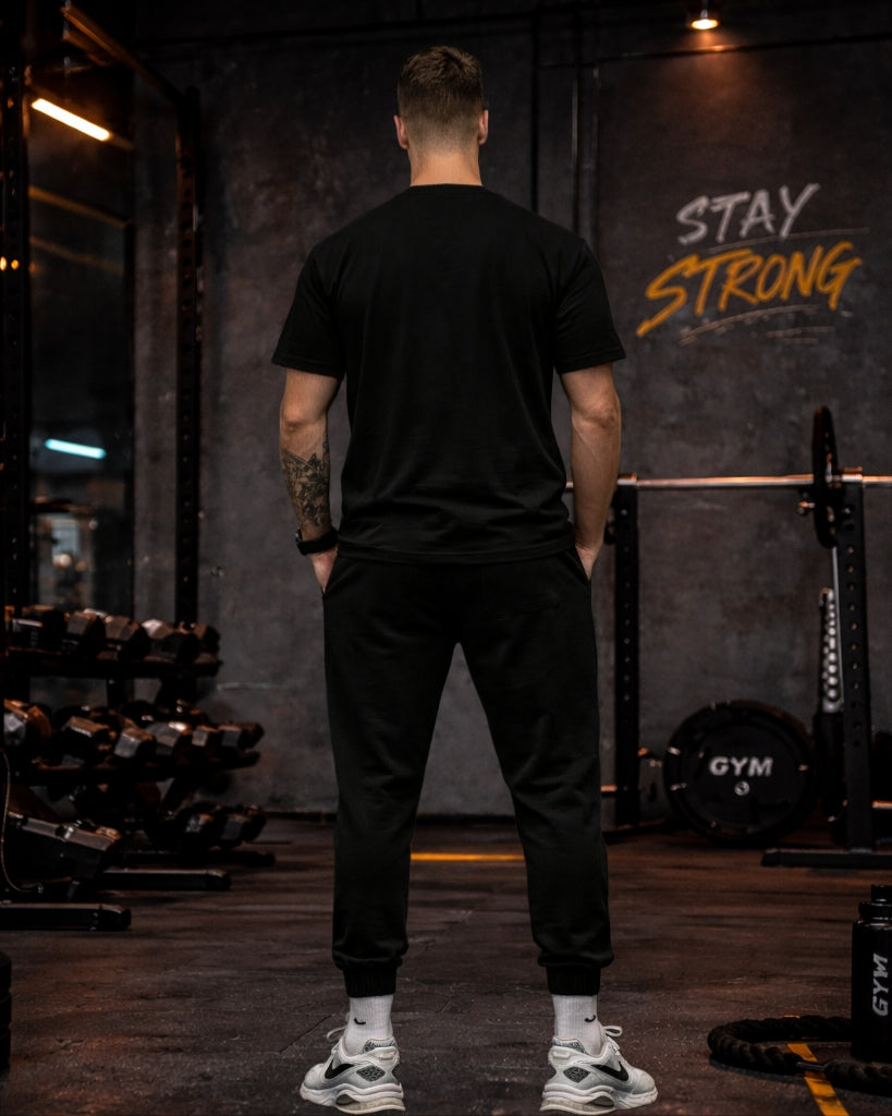 ZSSEL “Gym Ritual” Regular Fit T-Shirt – 180 GSM Premium Cotton