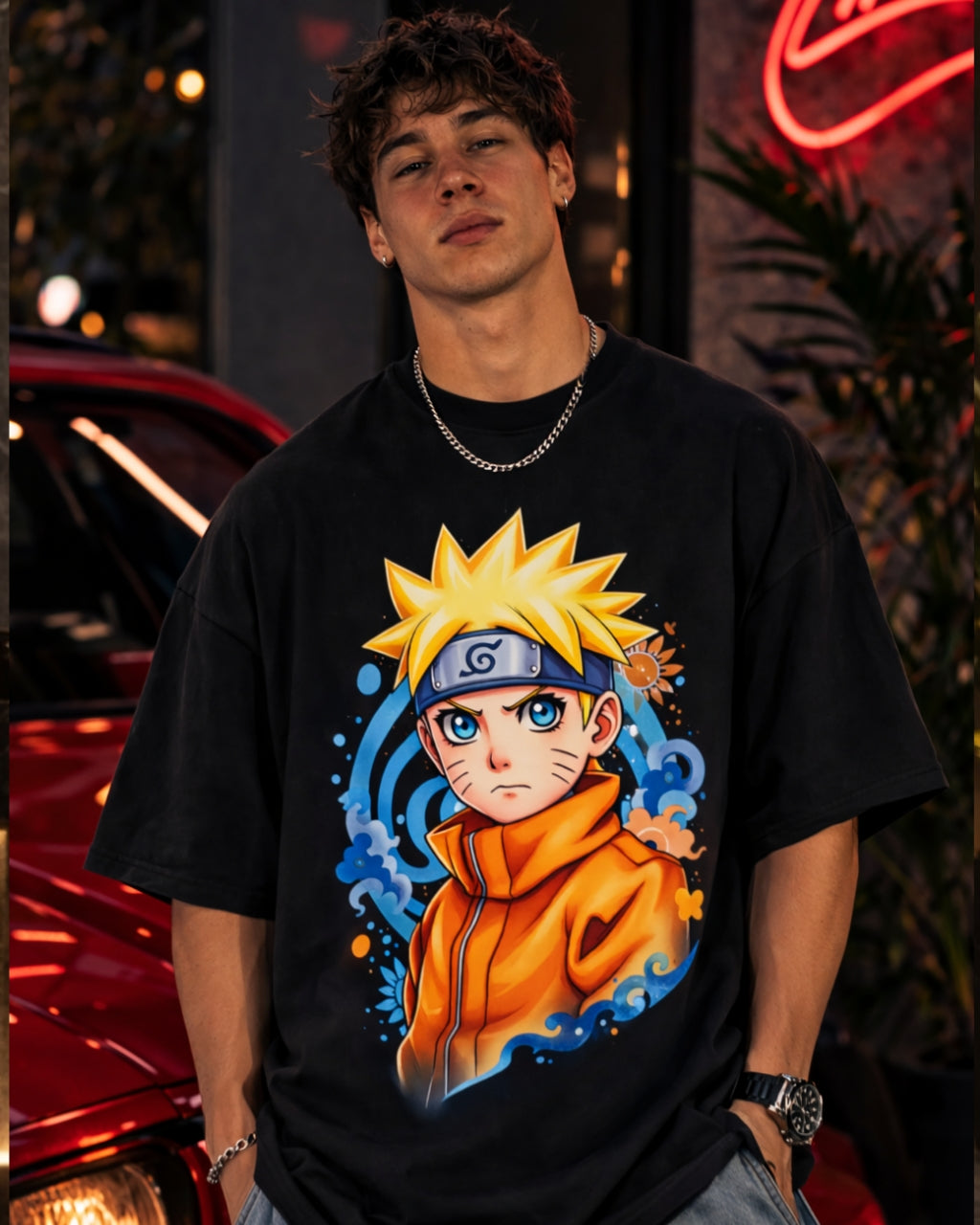 ZSSEL Ninja Spirit — Oversized Cotton T-Shirt