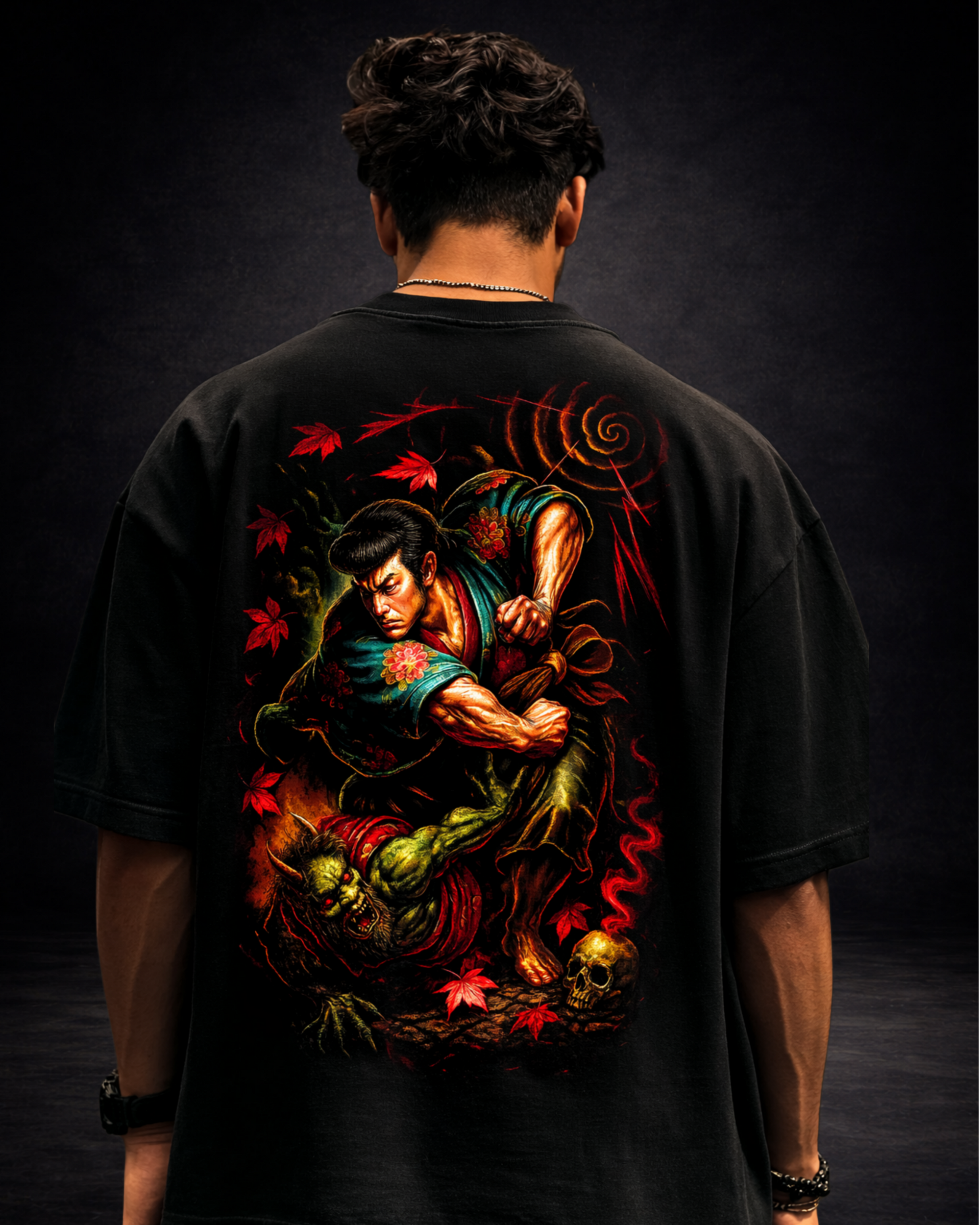 ZSSEL Shadow Warrior — Oversized Cotton T-Shirt