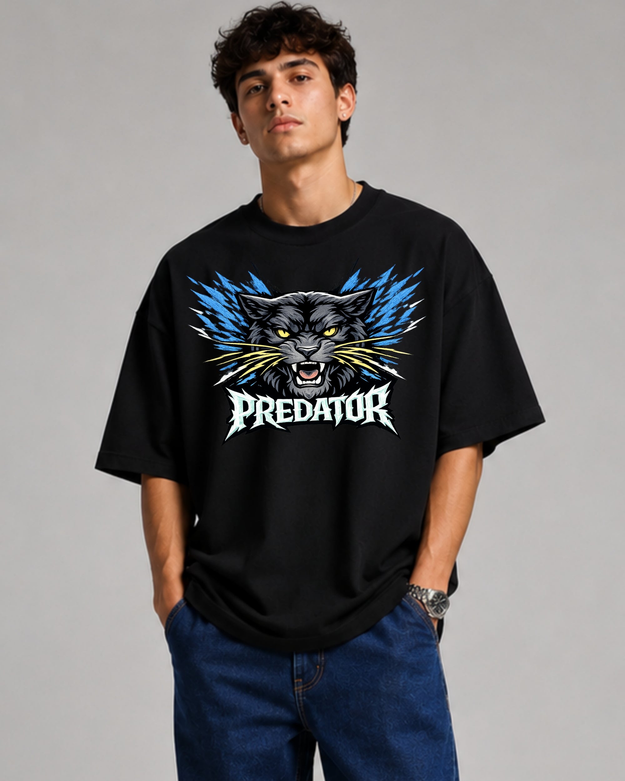 ZSSEL Predator Oversized Tee