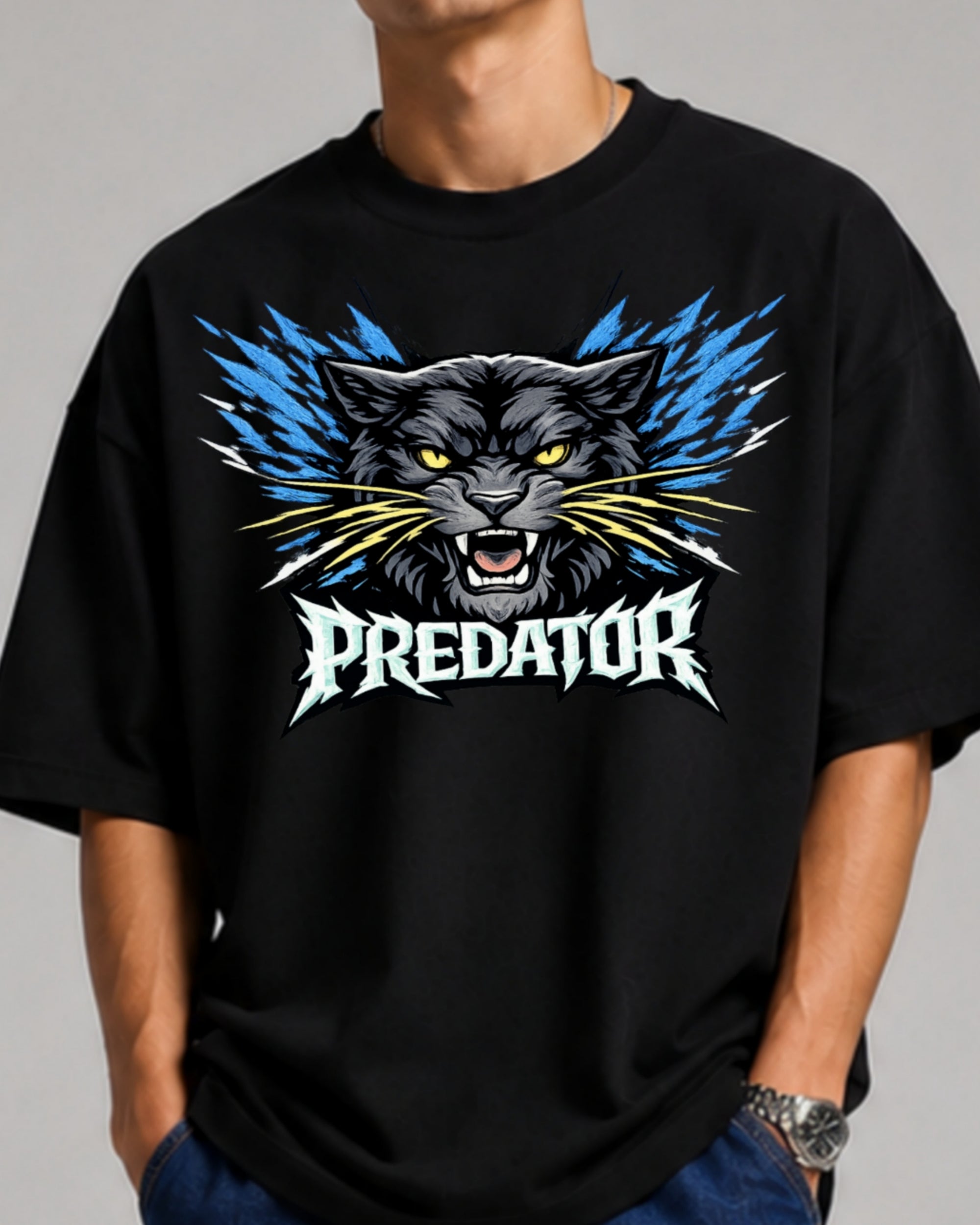 ZSSEL Predator Oversized Tee