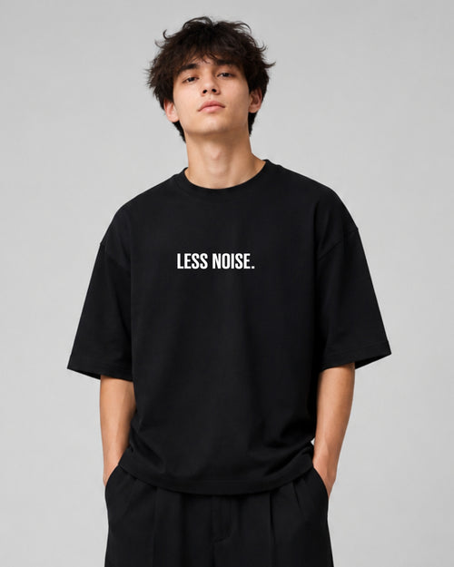 ZSSEL Less Noise More Presence Oversized TEE.