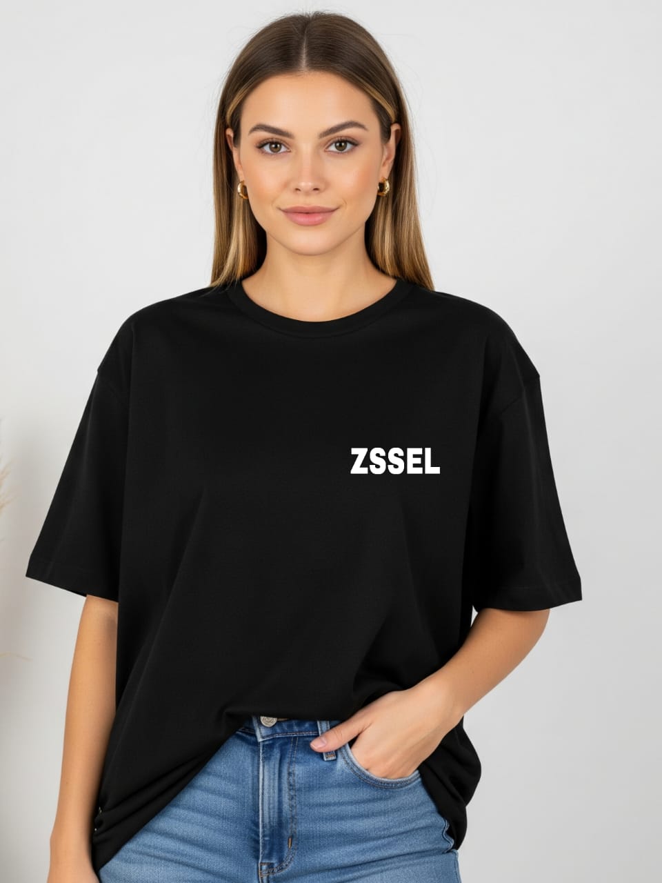 ZSSEL Collage Art Tee