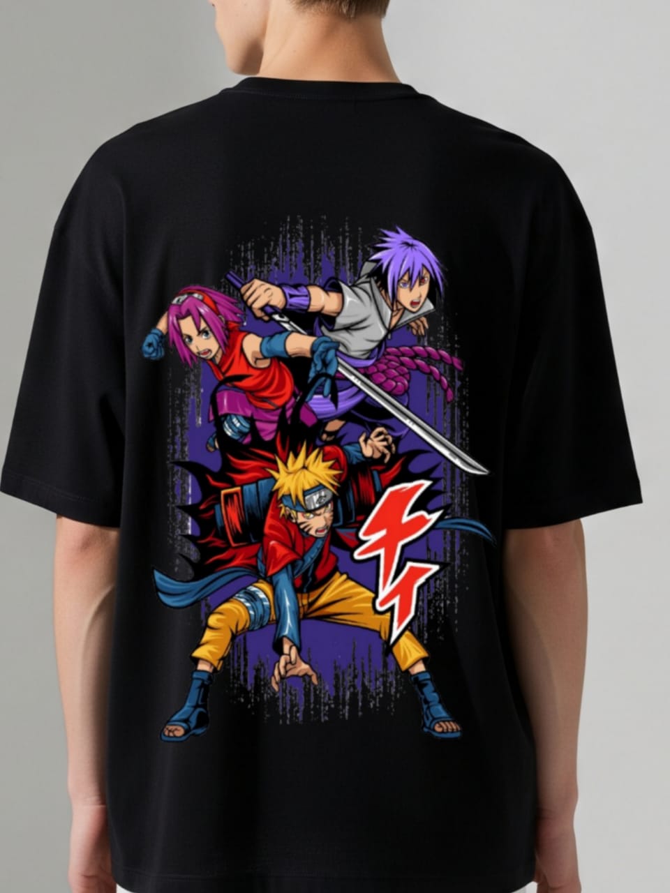 ZSSEL Oversized Tee – Shinobi Spirit Edition