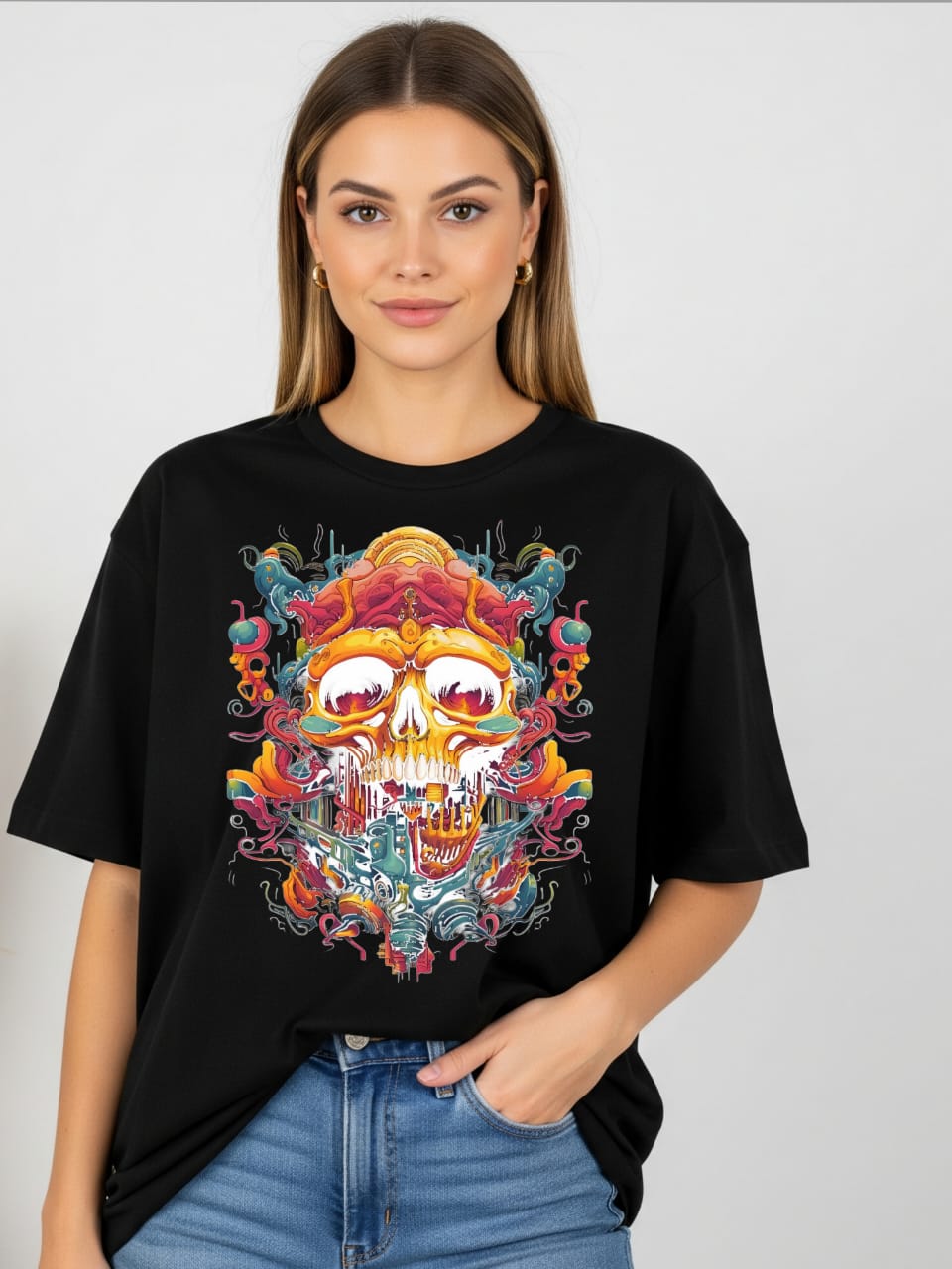Inferno Skull Tee – ZSSEL
