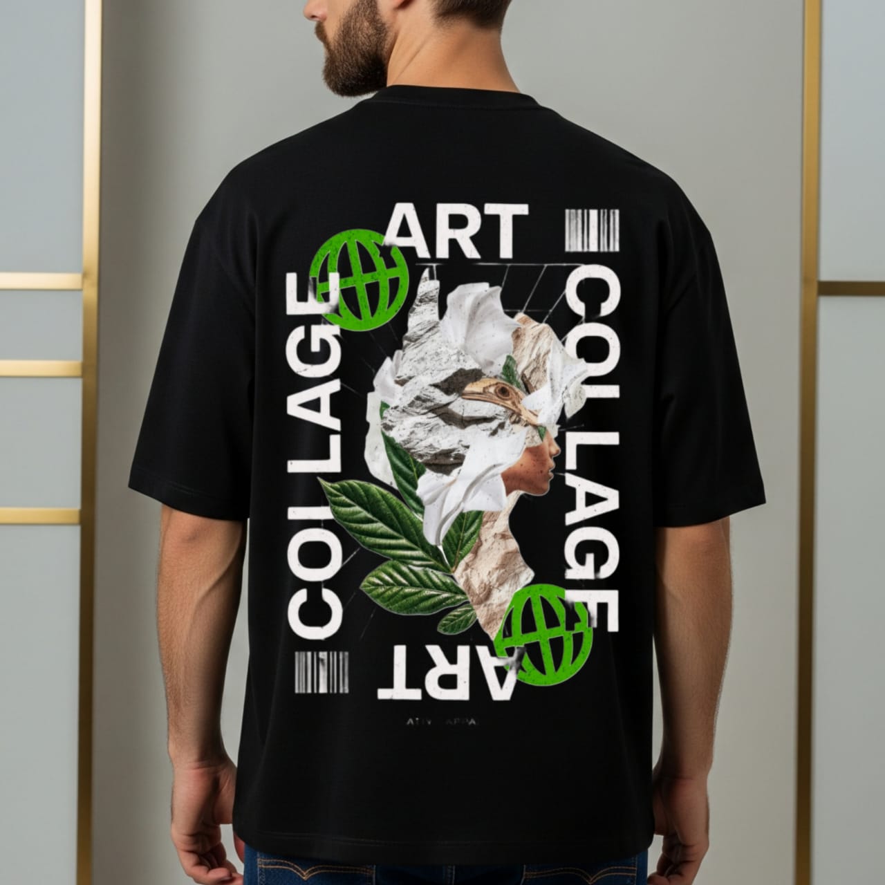 ZSSEL Collage Art Tee