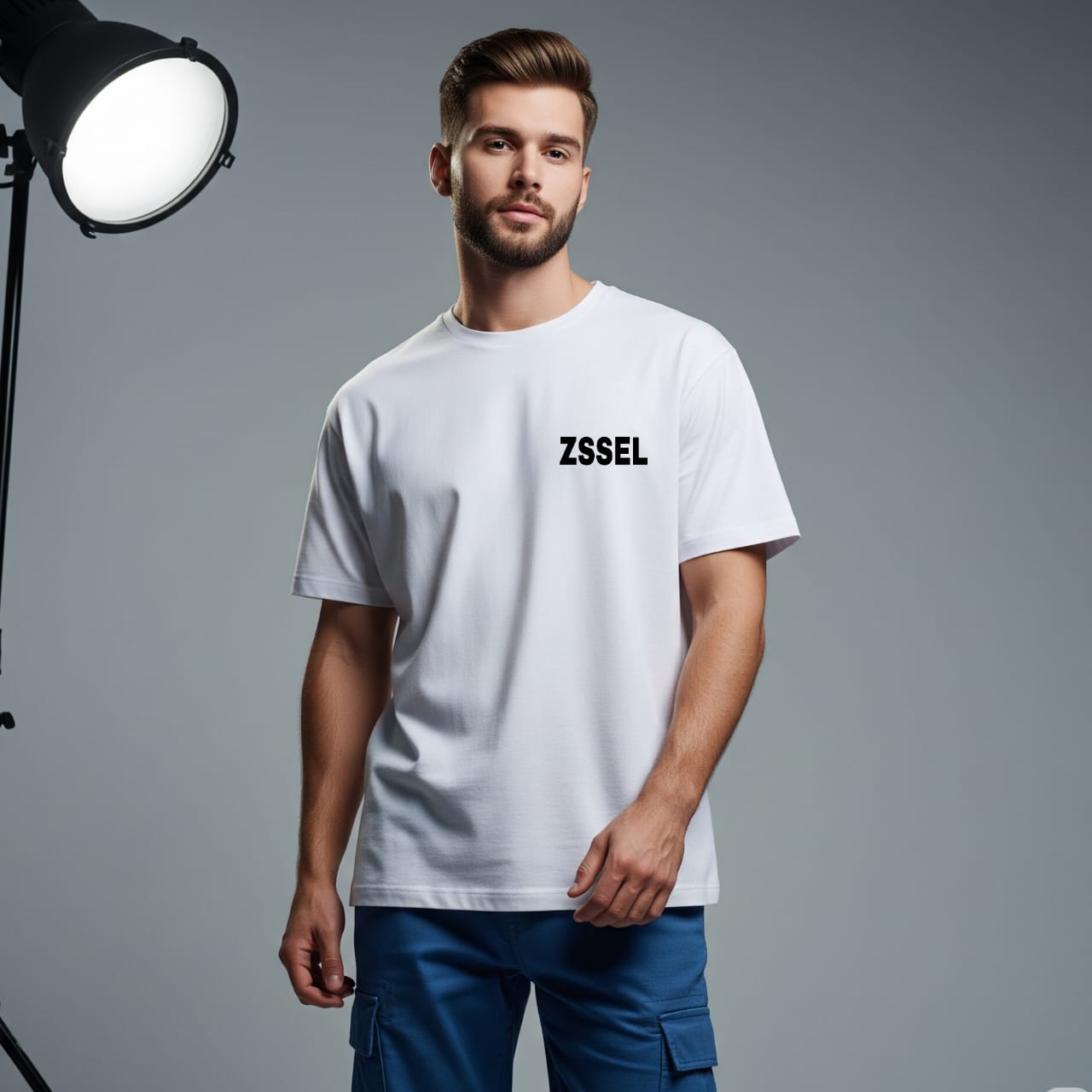 ZSSEL Oversized Tee – Fierce Eyes Edition