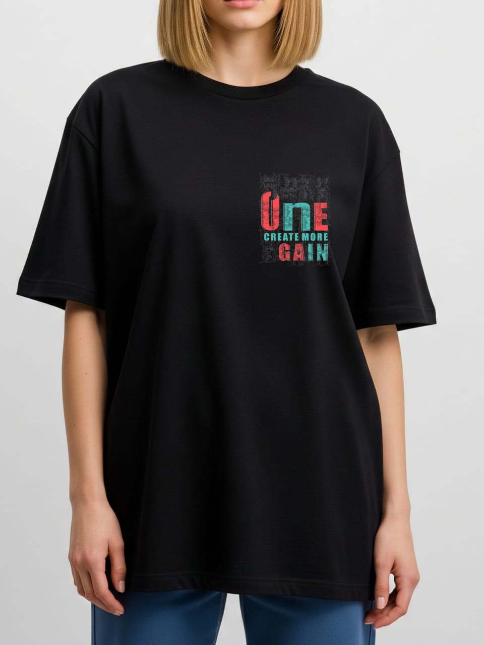 ZSSEL Oversized Tee – One Gain Edition