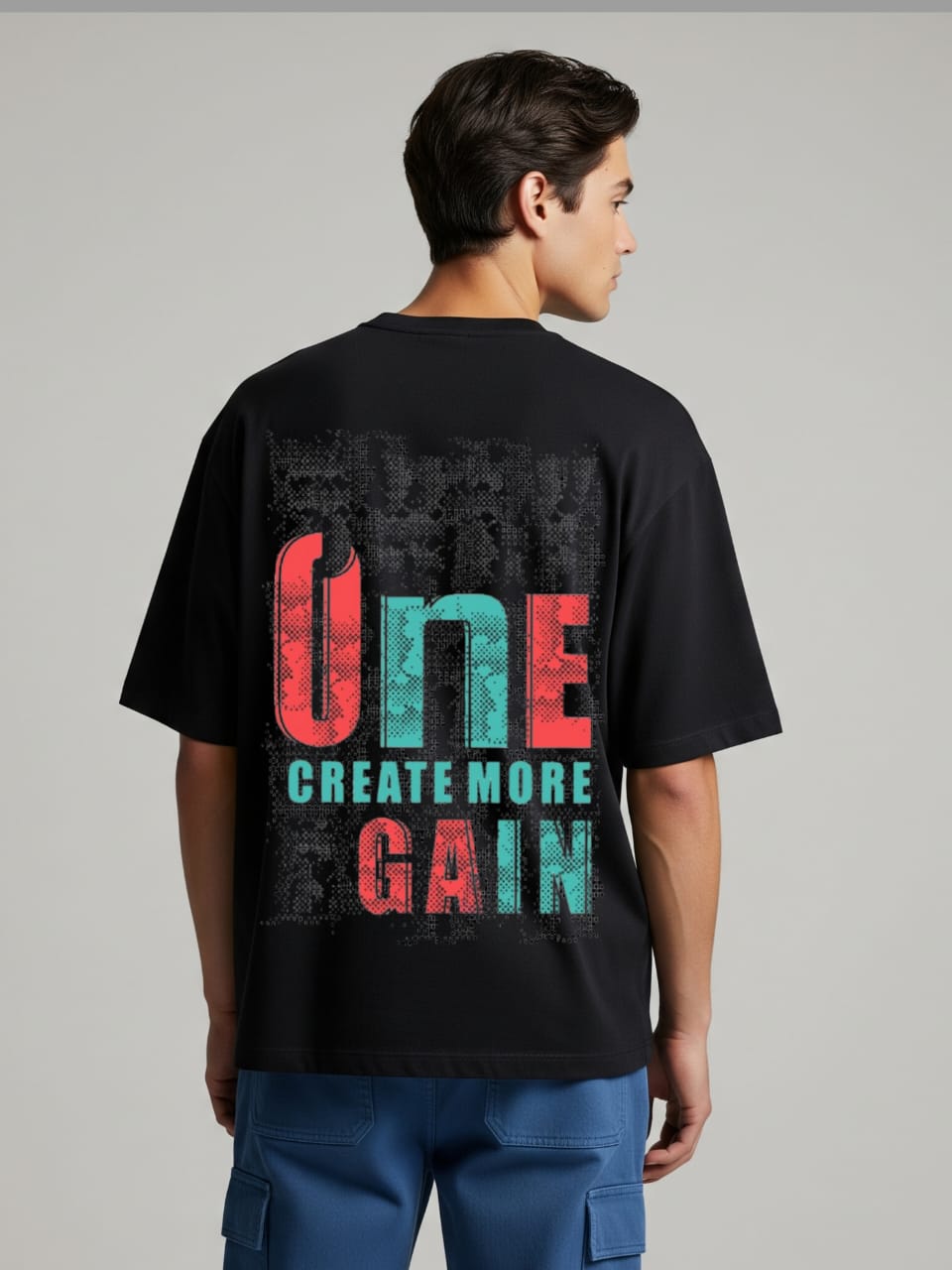 ZSSEL Oversized Tee – One Gain Edition