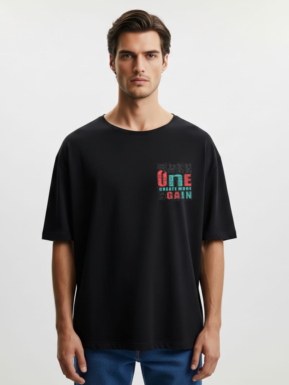 ZSSEL Oversized Tee – One Gain Edition