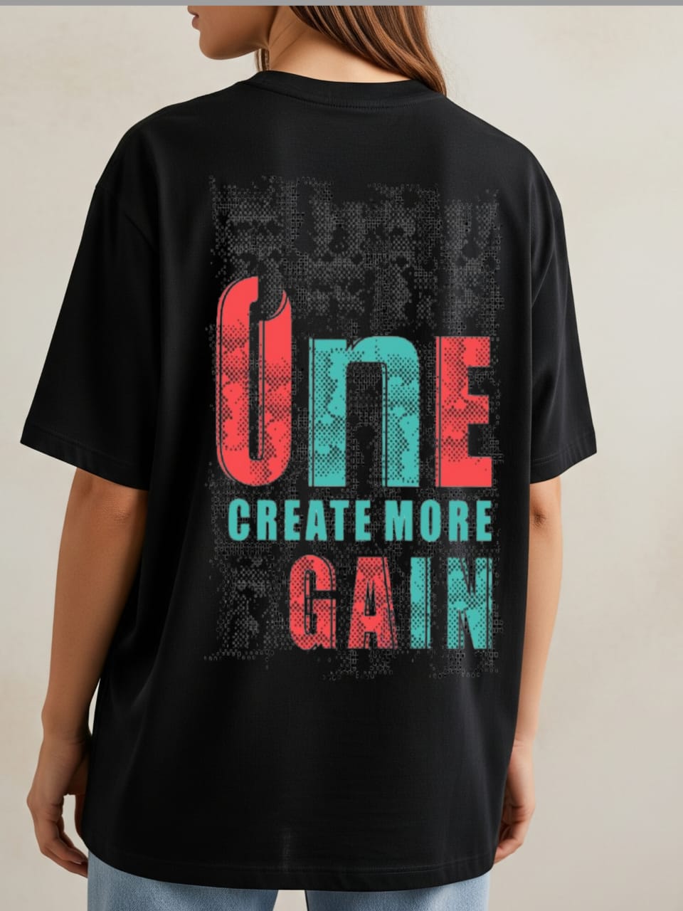 ZSSEL Oversized Tee – One Gain Edition