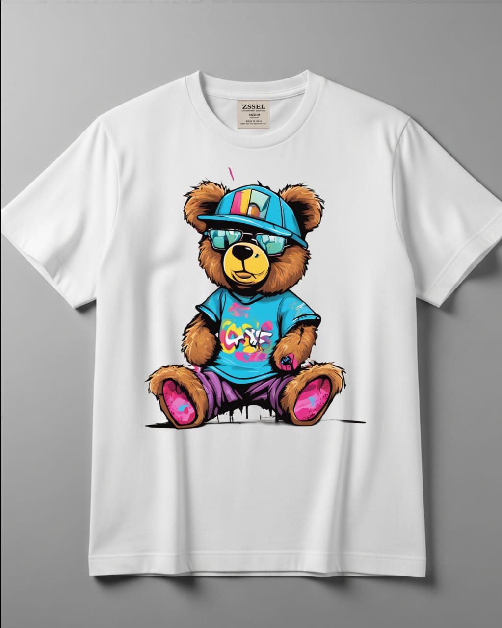 ZSSEL Regular Fit Tee – catoon desin