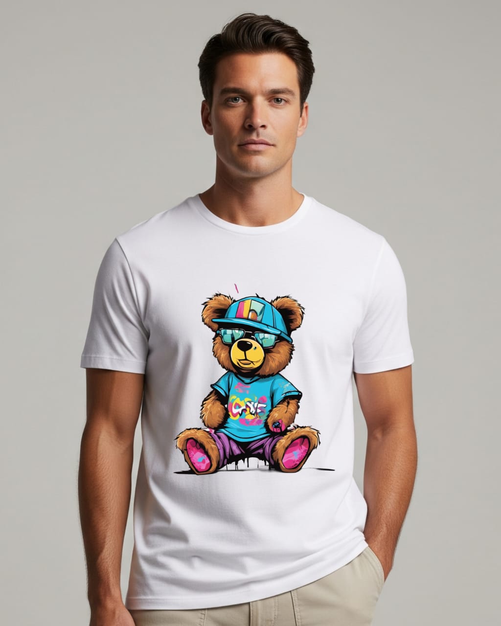 ZSSEL Regular Fit Tee – catoon desin