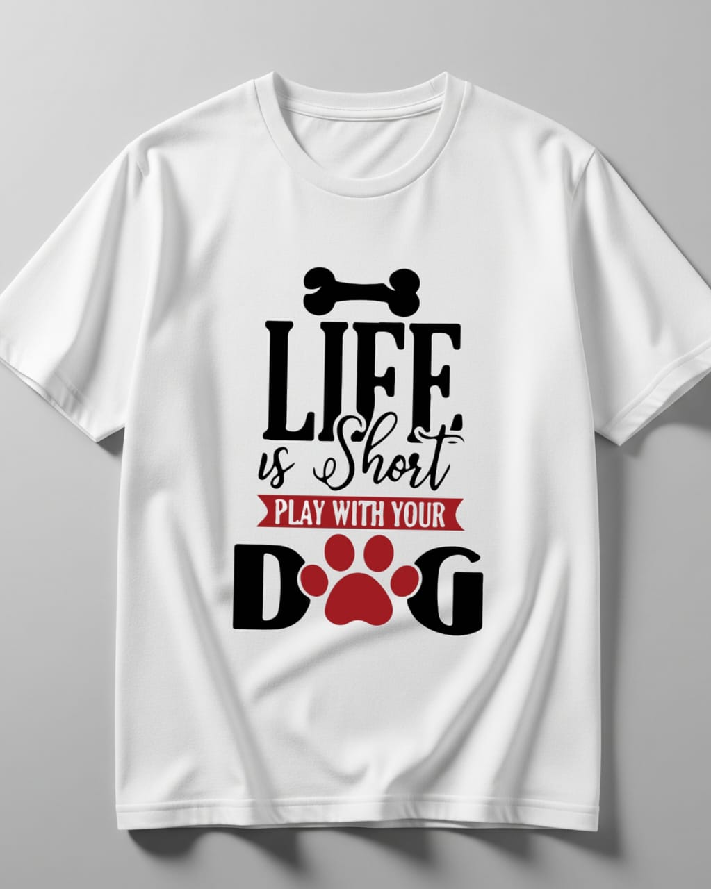 ZSSEL Regular Fit Tee – DOG LOVER