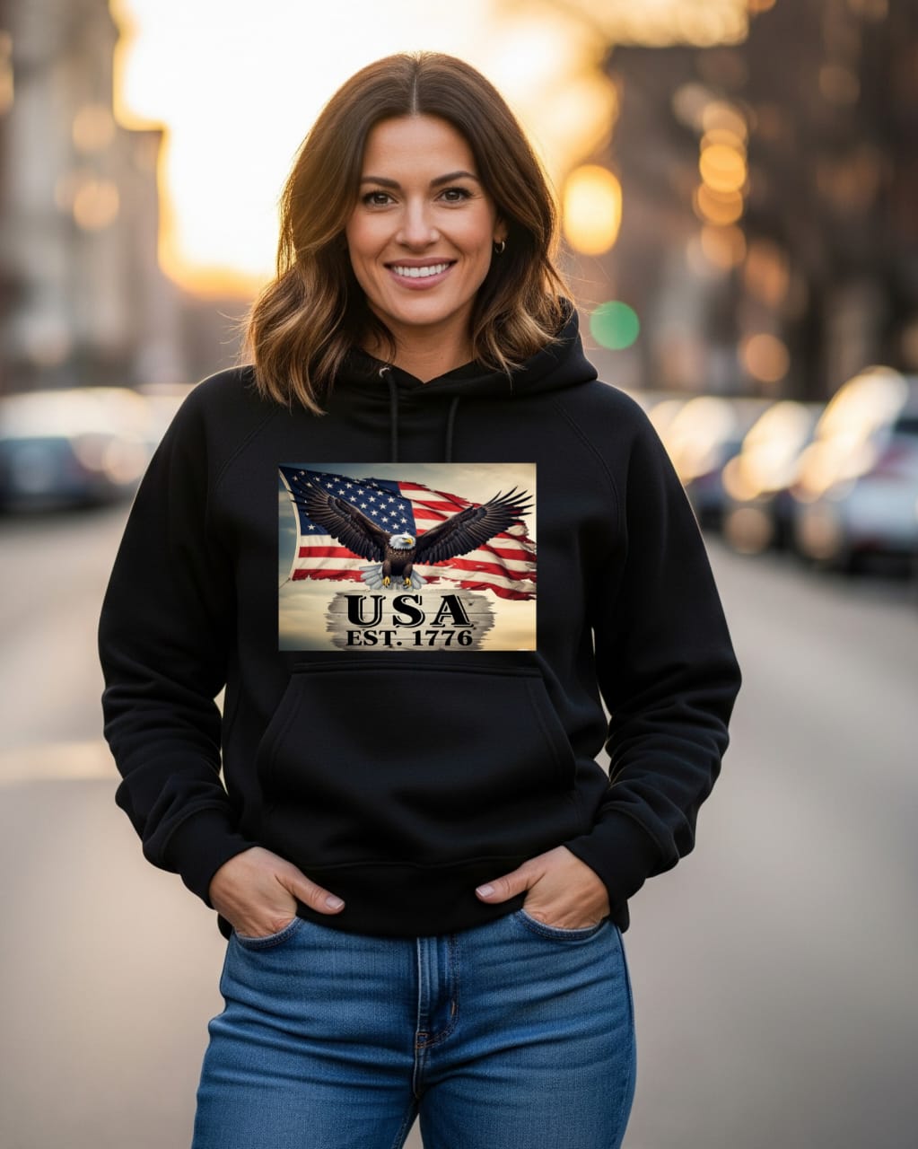ZSSEL USA Heritage Hoodie
