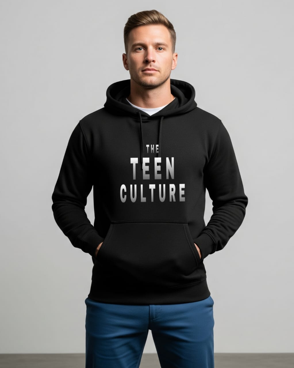 ZSSEL Teen Culture Hoodie – Black Edition