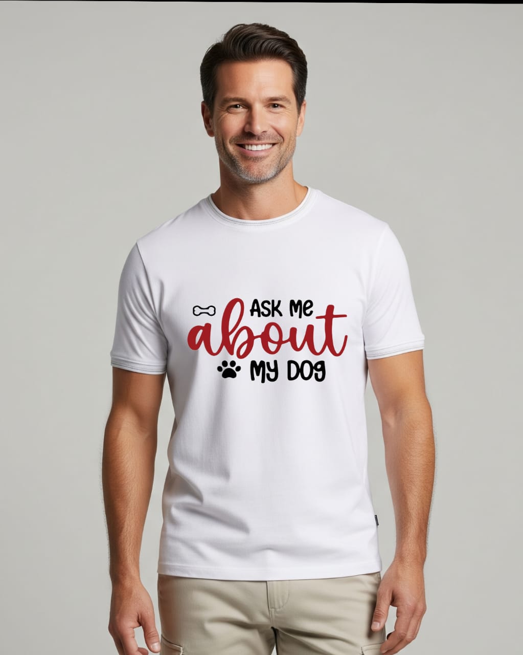 ZSSEL Dog Graphic Tee