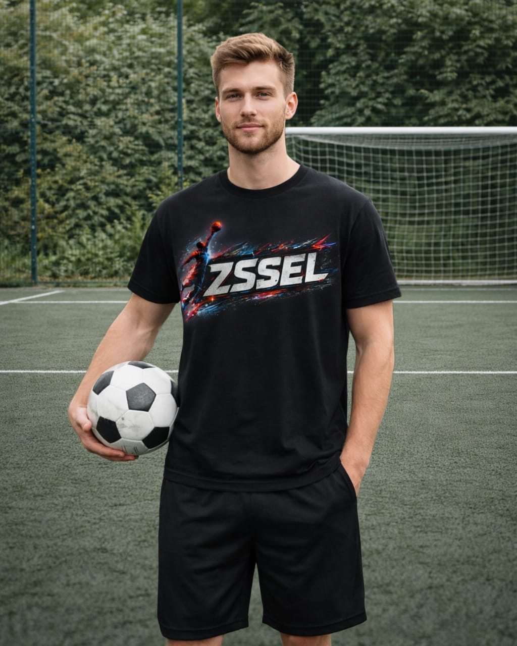 ZSSEL Football Energy Tee