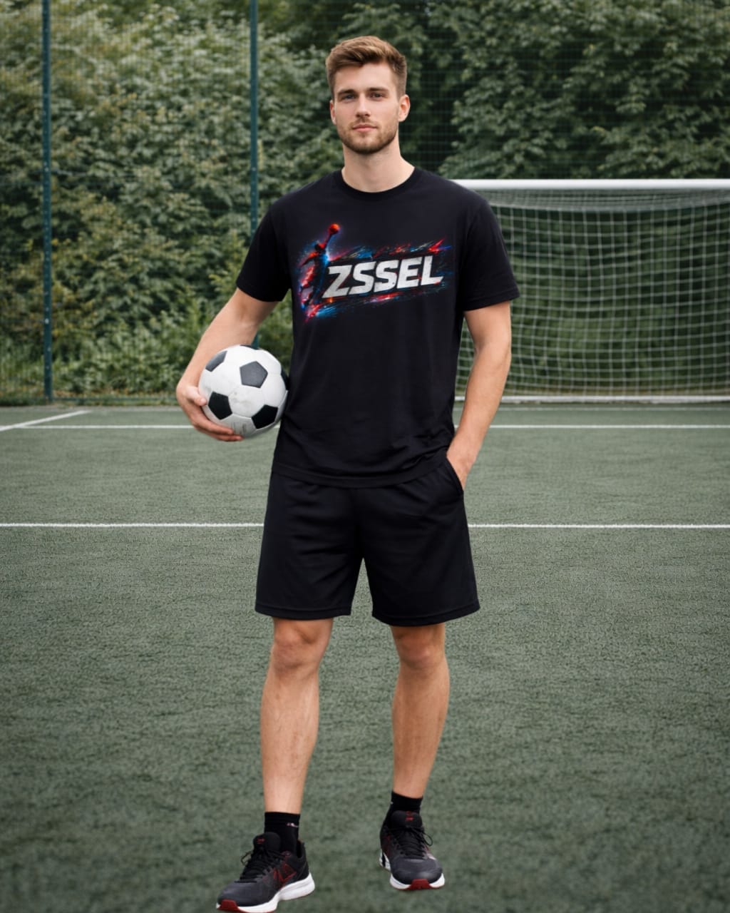 ZSSEL Football Energy Tee
