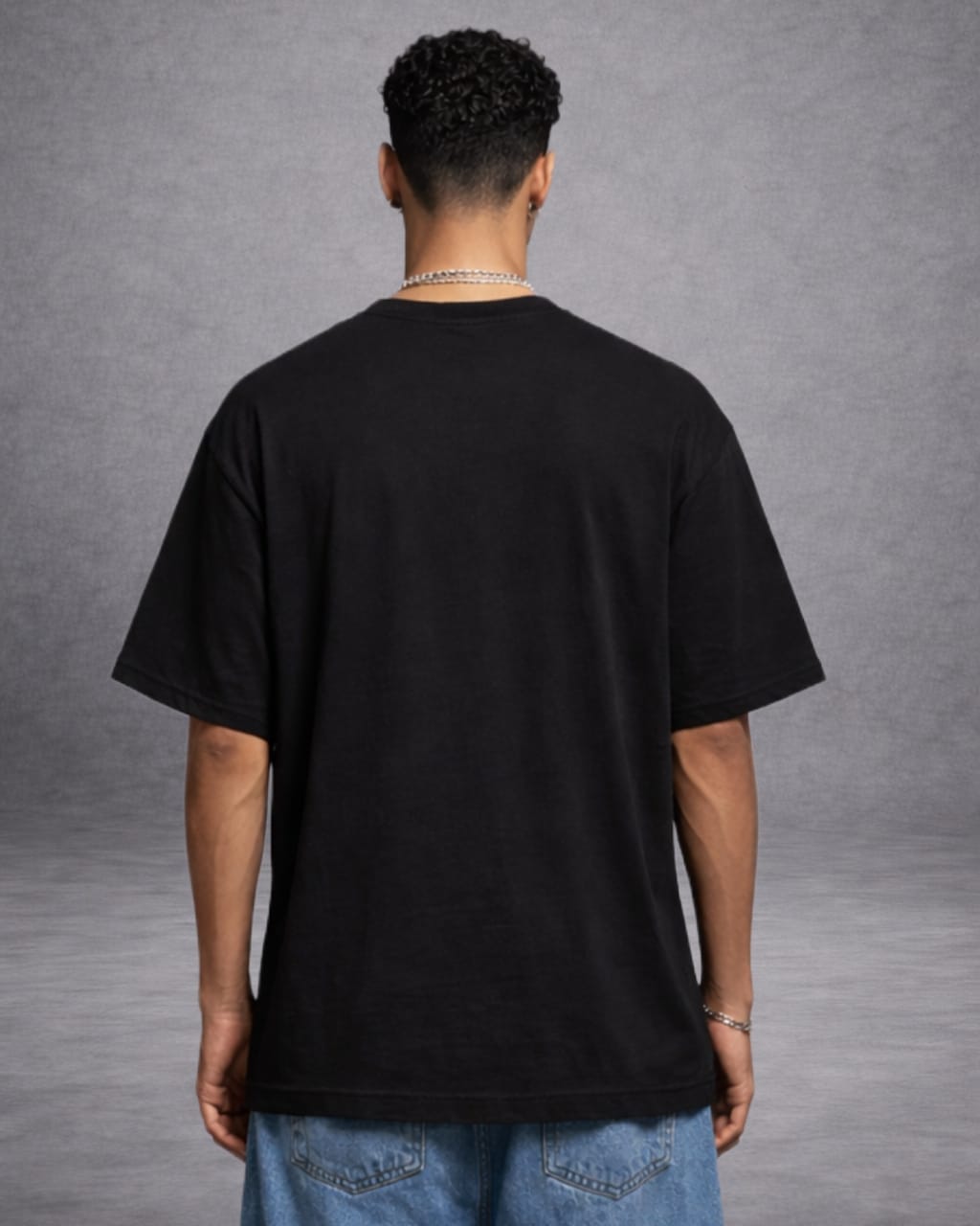 ZSSEL Vintage Lamp Artwork Oversized T-Shirt