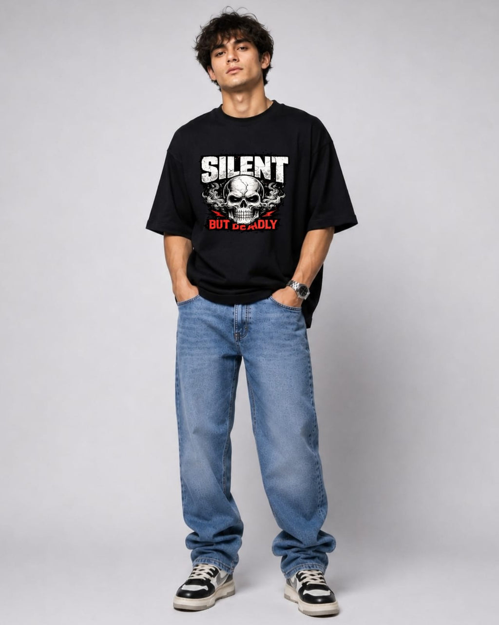 ZSSEL™ Silent But Deadly Oversized T-Shirt