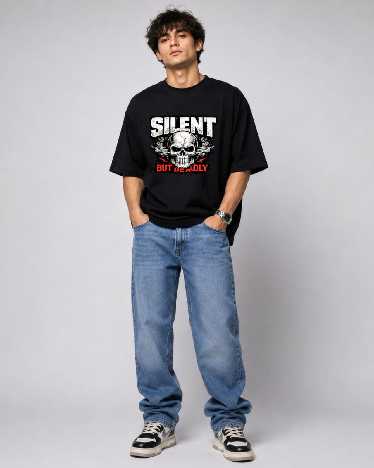 ZSSEL™ Silent But Deadly Oversized T-Shirt