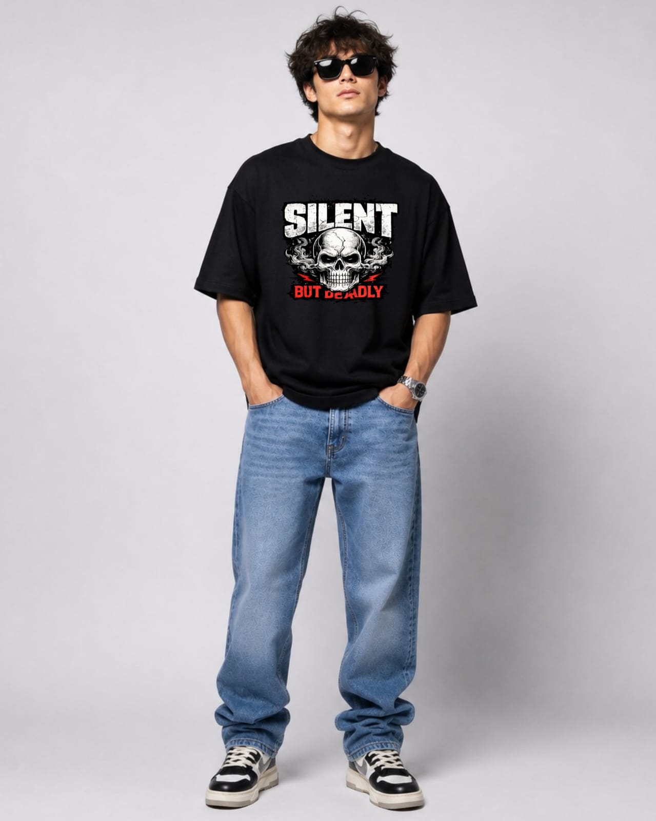 ZSSEL™ Silent But Deadly Oversized T-Shirt