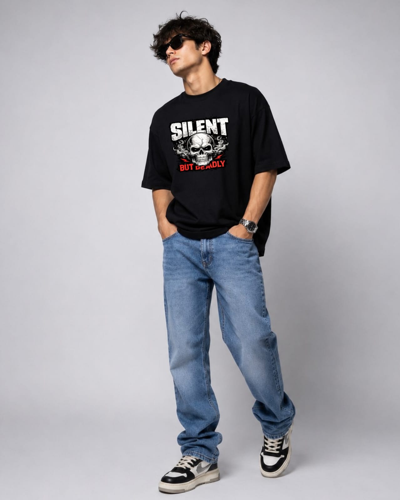 ZSSEL™ Silent But Deadly Oversized T-Shirt