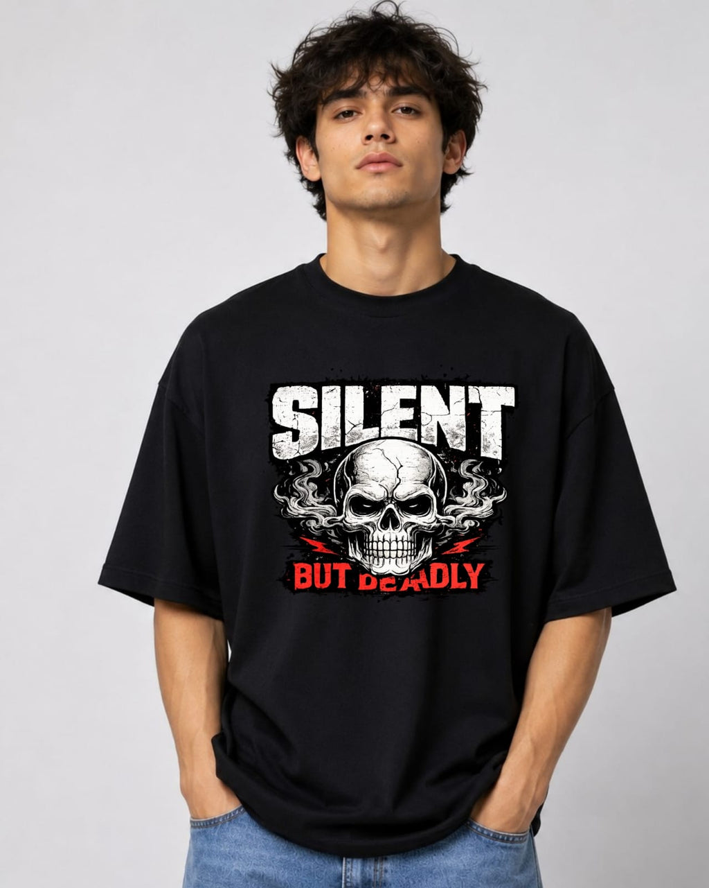 ZSSEL™ Silent But Deadly Oversized T-Shirt