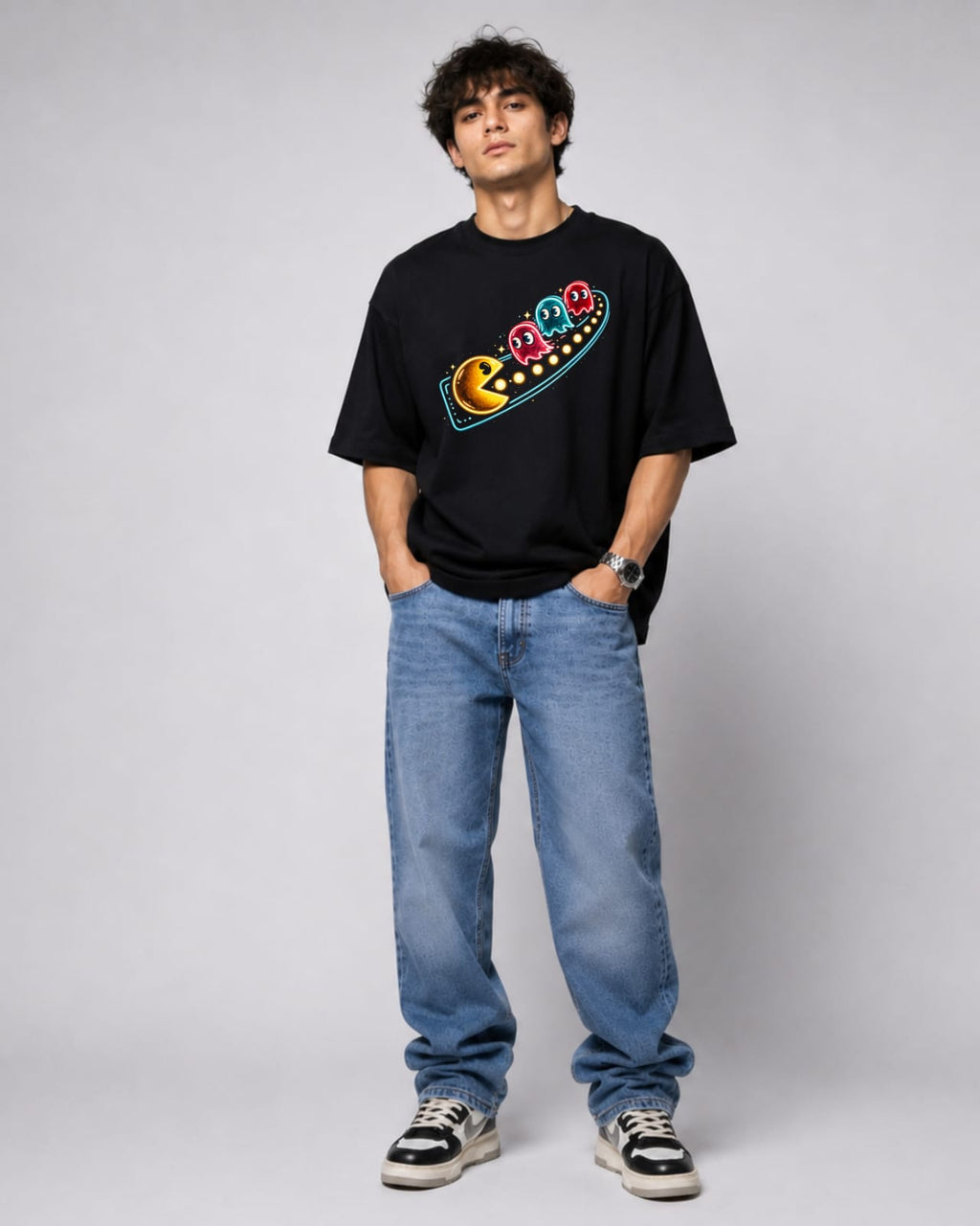 ZSSEL™ Retro Chase Oversized T-Shirt