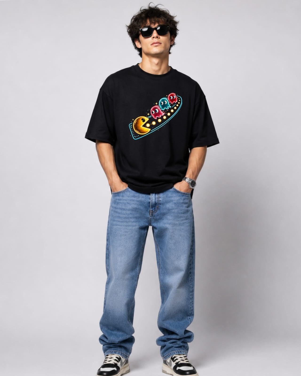 ZSSEL™ Retro Chase Oversized T-Shirt