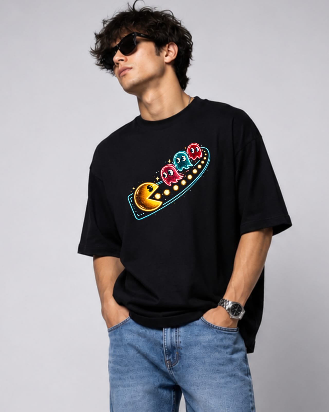 ZSSEL™ Retro Chase Oversized T-Shirt