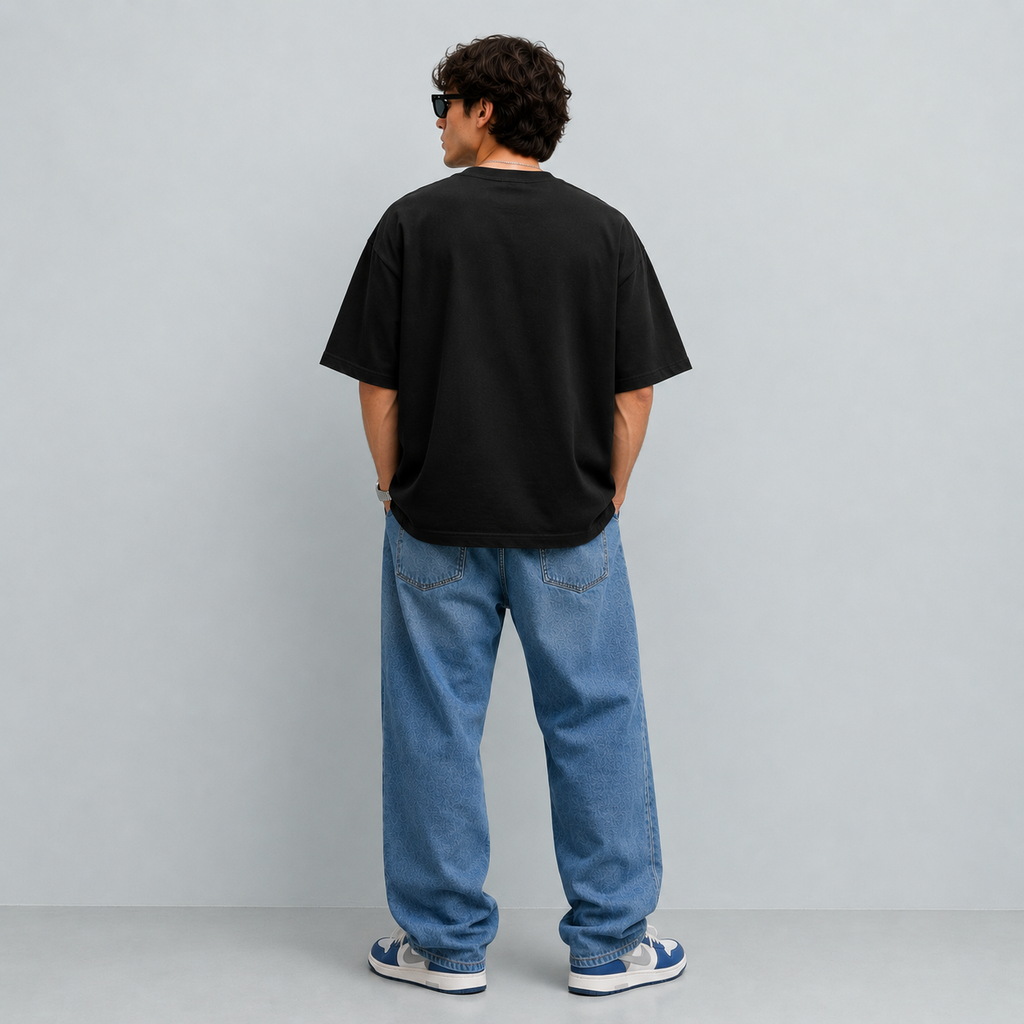 Shortcut Illusion — Oversized Statement Tee