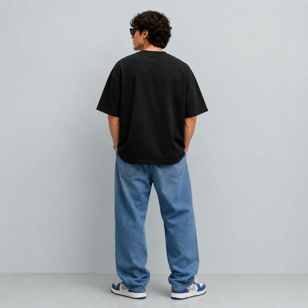 Shortcut Illusion — Oversized Statement Tee